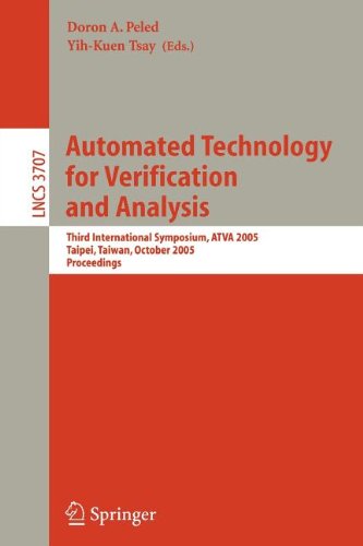 9783540816461: Automated Technology for Verification and Analysis