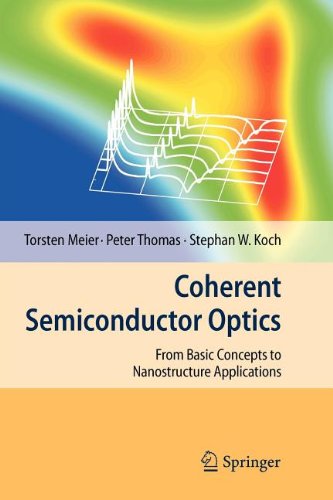 9783540820727: Coherent Semiconductor Optics