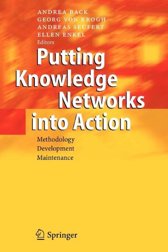 9783540829089: Putting Knowledge Networks into Action