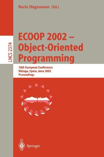 9783540829942: ECOOP 2002 - Object-Oriented Programming