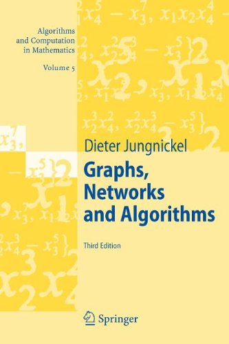 Graphs, Networks and Algorithms (9783540838876) by Jungnickel, Dieter