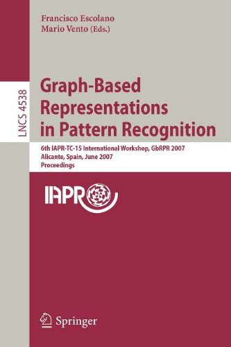 9783540839132: Graph-Based Representations in Pattern Recognition