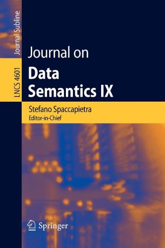 9783540843955: Journal on Data Semantics IX