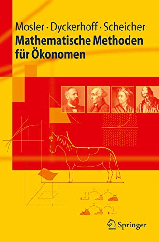 Stock image for Mathematische Methoden fr konomen (Springer-Lehrbuch) for sale by medimops