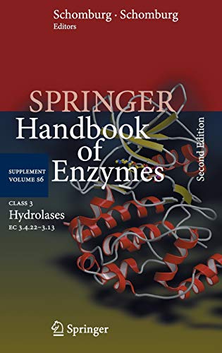 Stock image for Springer Handbook of Enzymes: Class 3, Hydrolases, EC 3.4.22-3.13: Vol 6 for sale by Revaluation Books