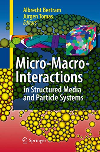Micro-Macro-Interactions In Structured Media and Particle Systems - Bertram, Albrecht und Jürgen Tomas