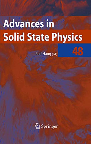 Beispielbild fr Advances in Solid State Physics. zum Verkauf von Gast & Hoyer GmbH