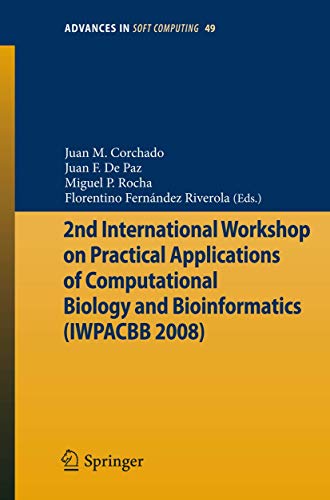 Beispielbild fr 2Nd International Workshop On Practical Applications Of Computational Biology And Bioinformatics (Iwpacbb 2008) zum Verkauf von Romtrade Corp.