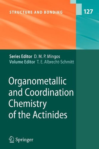 9783540870456: Organometallic and Coordination Chemistry of the Actinides