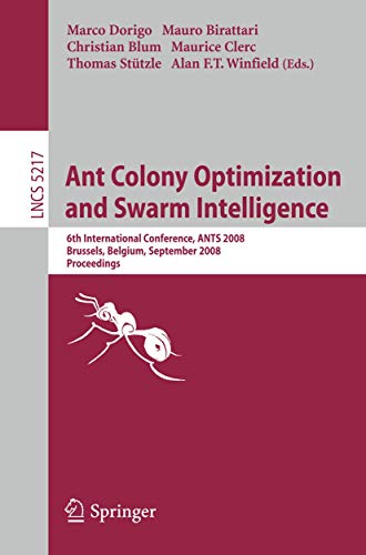 Beispielbild fr Ant Colony Optimization And Swarm Intelligence zum Verkauf von Basi6 International