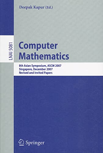 Computer Mathematics - Kapur, Deepak