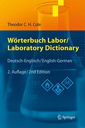 Imagen de archivo de Wrterbuch Labor / Laboratory Dictionary: Deutsch/Englisch - English/German (German and English Edition) a la venta por dsmbooks