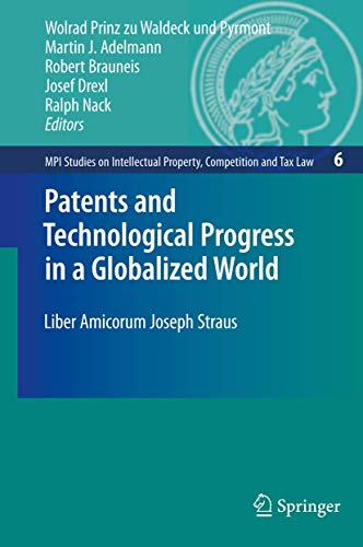 Stock image for Patents and Technological Progress in a Globalized World: Vol 6 for sale by Revaluation Books