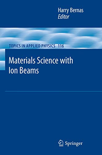 9783540887881: Materials Science With Ion Beams: 116