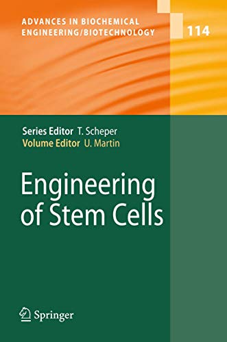 9783540888055: Engineering of Stem Cells: 114 (Advances in Biochemical Engineering/Biotechnology)