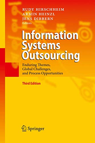 Imagen de archivo de Information Systems Outsourcing: Enduring Themes, Global Challenges, and Process Opportunities a la venta por dsmbooks