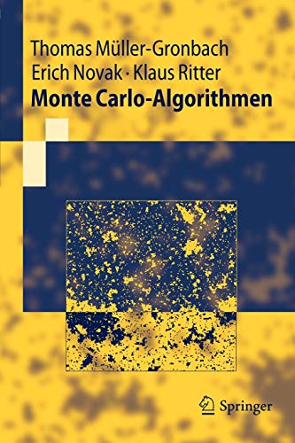Stock image for Monte Carlo-Algorithmen for sale by Blackwell's