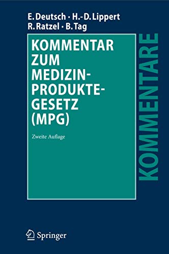 Imagen de archivo de Kommentar zum Medizinproduktegesetz (MPG) a la venta por Buchpark