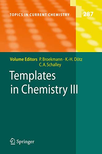 Stock image for Templates in Chemistry III for sale by Books Puddle