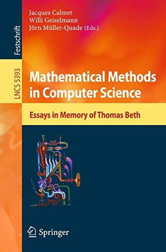 Stock image for Mathematical Methods in Computer Science for sale by Books Puddle