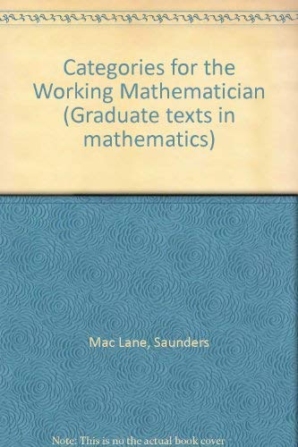 9783540900368: Categories for the Working Mathematician