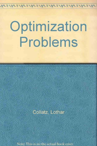 9783540901433: Optimization Problems