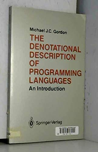 9783540904335: The Denotational Description of Programming Languages: An Introduction