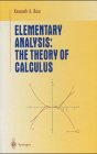 9783540904595: Elementary Analysis: The Theory of Calculus (Undergraduate Texts in Mathematics)