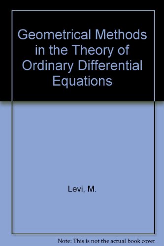 Beispielbild fr Geometrical Methods in the Theory of Ordinary Differential Equations zum Verkauf von Buchpark