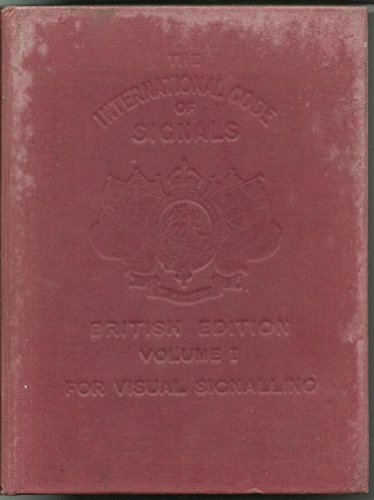 9783540909002: 1931 International Code Of Signals Volume 1