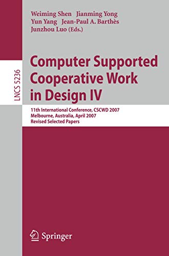 Stock image for Computer Supported Cooperative Work In Design Iv for sale by Basi6 International