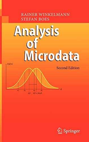 Analysis of Microdata - Boes, Stefan,Winkelmann, Rainer
