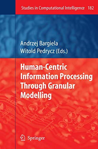 Stock image for Human-Centric Information Processing Through Granular Modelling for sale by Basi6 International