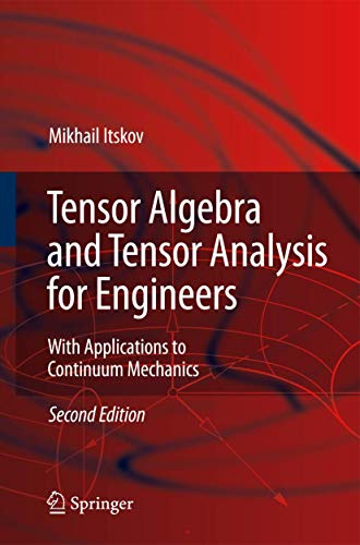 9783540939061: Tensor Algebra and Tensor Analysis for Engineers