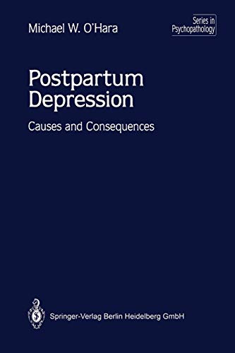 9783540942610: Postpartum Depression: Causes and Consequences (Series in Psychopathology)