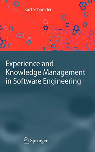 Beispielbild fr Experience and Knowledge Management in Software Engineering zum Verkauf von medimops