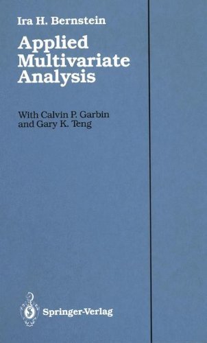 9783540965428: Applied Multivariate Analysis