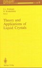 Imagen de archivo de Theory and Applications of Liquid Crystals a la venta por Powell's Bookstores Chicago, ABAA