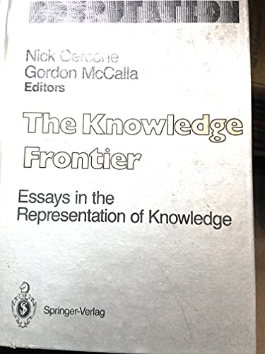 Stock image for Knowledge Frontier: Essays in the Representation of Knowledge for sale by Zubal-Books, Since 1961