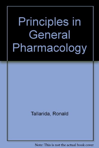 Imagen de archivo de Principles in General Pharmacology a la venta por Mispah books