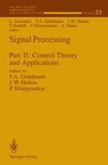 Imagen de archivo de Signal processing (The IMA volumes in mathematics and its applications) a la venta por Midtown Scholar Bookstore