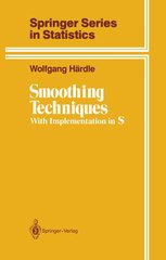 Beispielbild fr Smoothing Techniques. With Implementation in S. zum Verkauf von Gast & Hoyer GmbH