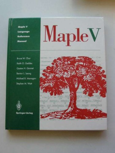 Stock image for Maple V Language Reference Manual for sale by Buchpark