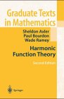9783540978756: Harmonic Function Theory: v. 137