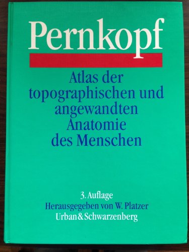 Stock image for Atlas der topographischen und angewandten Anatomie des Menschen Kopf und Hals / Brust, Bauch und Extremitten Eduard Pernkopf Werner Platzer Neuroanatomie Medizin Pharmazie Anatomisch anatomy Gesundheit for sale by BUCHSERVICE / ANTIQUARIAT Lars Lutzer