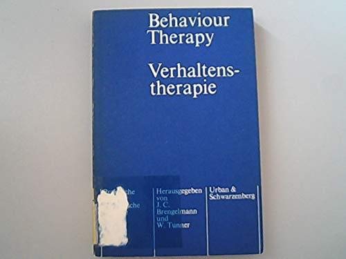 9783541058310: Behaviour Therapy - Verhaltenstherapie