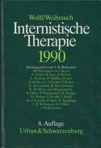 Stock image for Internistische Therapie 1990 for sale by Martin Preu / Akademische Buchhandlung Woetzel