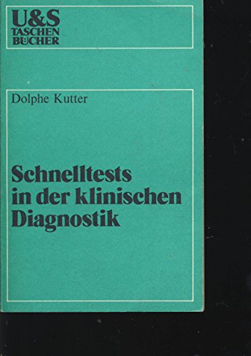 Beispielbild fr Schnelltests in der klinischen Diagnostik zum Verkauf von Versandantiquariat Felix Mcke