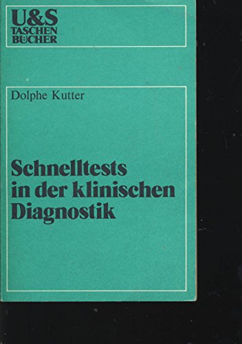 Stock image for Schnelltests in der klinischen Diagnostik for sale by Versandantiquariat Felix Mcke