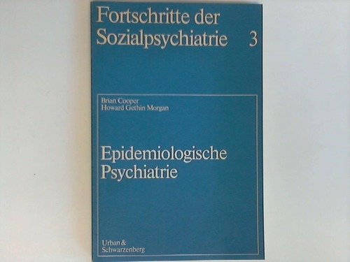 Beispielbild fr Epidemiologische Psychiatrie zum Verkauf von Antiquariat Bookfarm